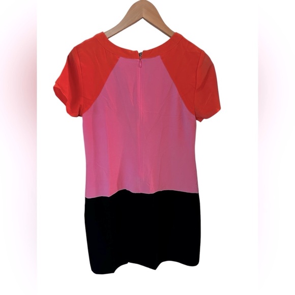 NWT Banana Republic Dress Orange, Pink‎ and Black Size 4 - Picture 6 of 7